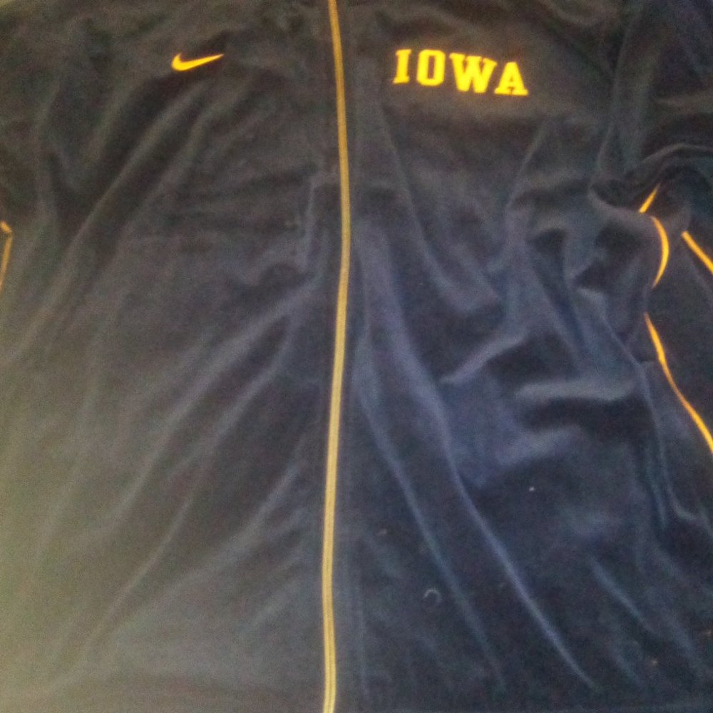 IOWA NIKE VELOUR JACKET